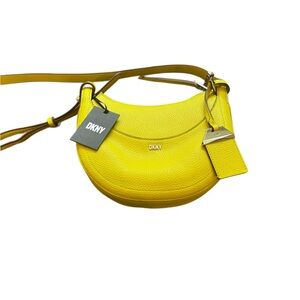 DKNY Neon Yellow Crossbody Bag NWT
